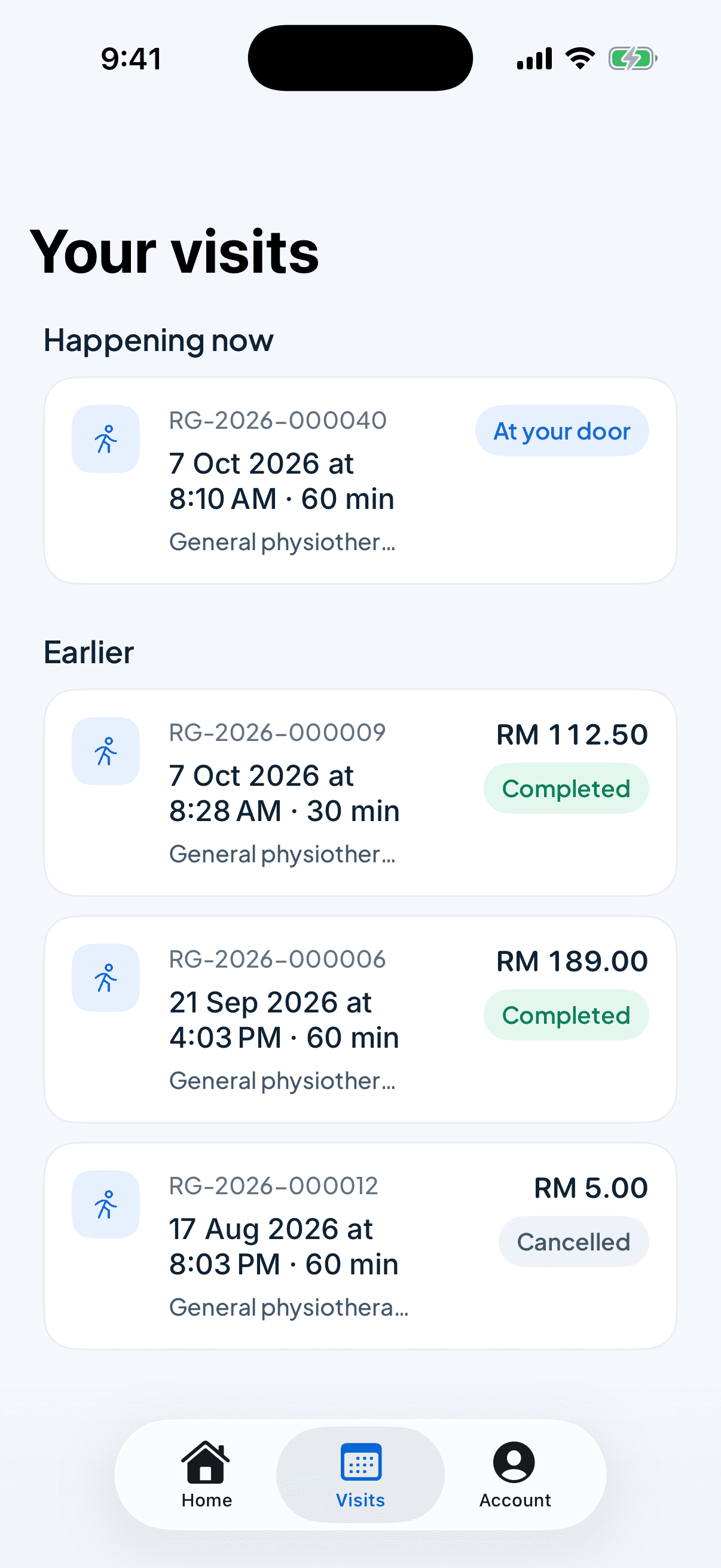 Semua lawatan lalu